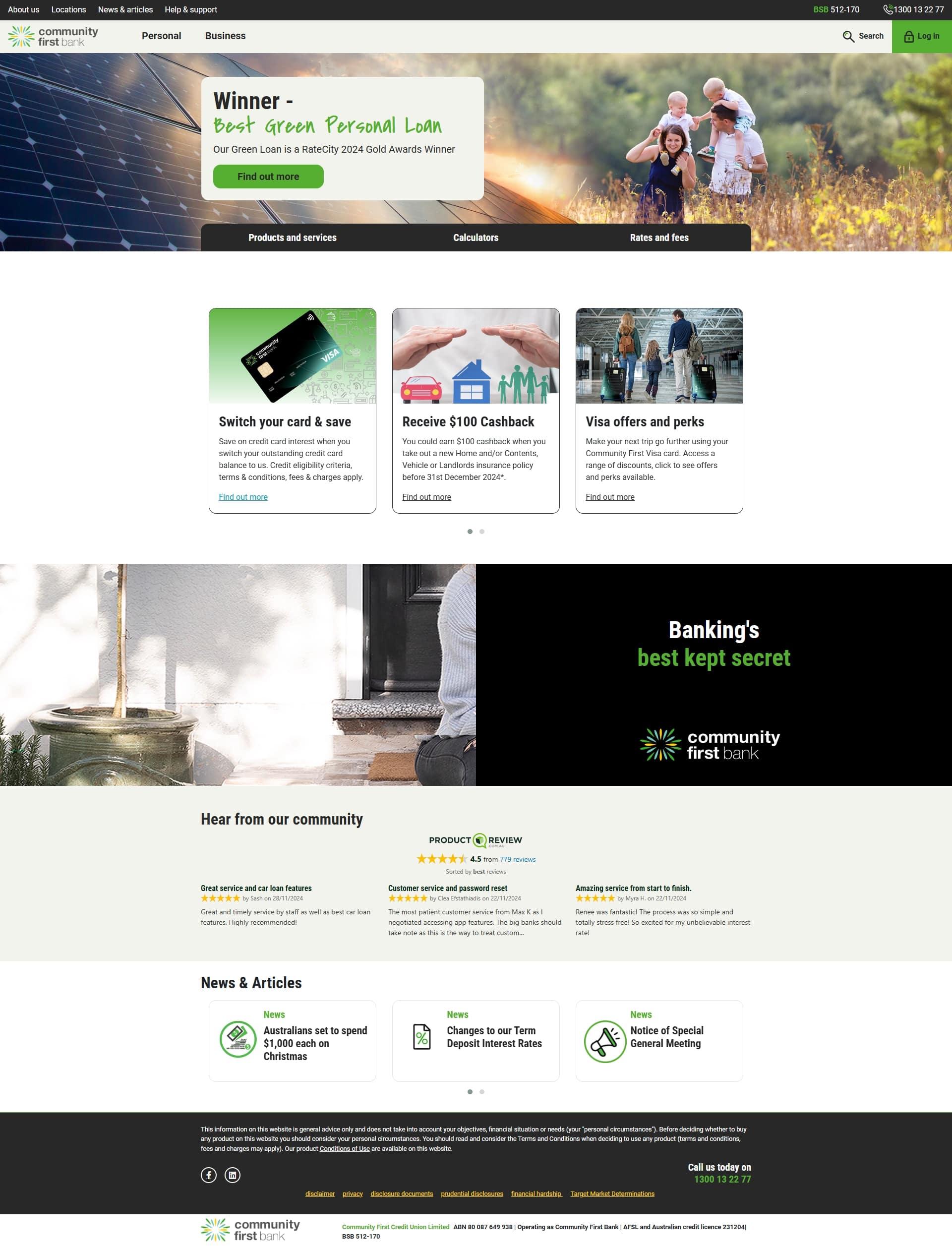 Community First Bank